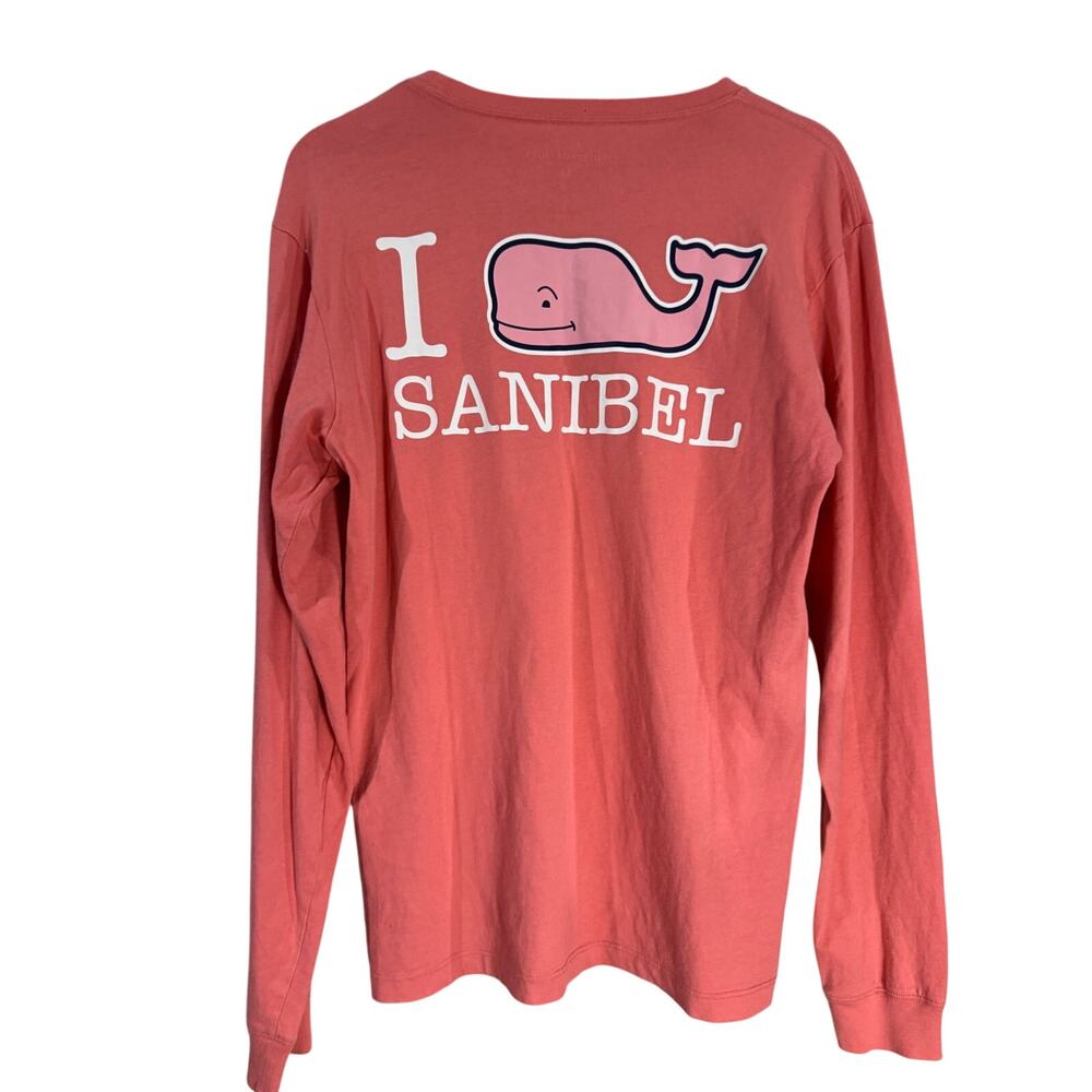 Vineyard Vines I Love Sanibel LS Tee XS